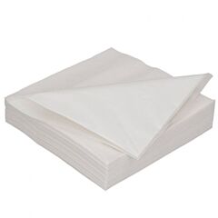 Duni Servet Wit 2lg 40x40
