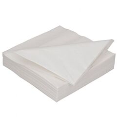 Duni Servet Wit 2lg 40x40