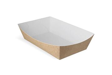 Snackbak A14 Wit/Bruin Karton