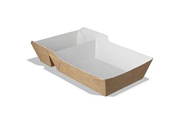 Snackbak A20(A14+1)Wit/Br Karton