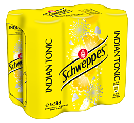 Schweppes Tonic Blik 4x6x33 Cl. St.