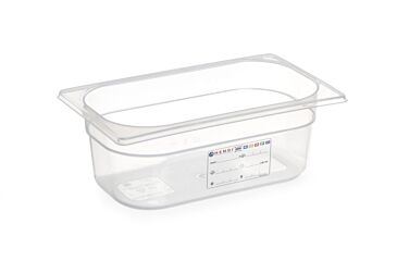 Hendi Voorraaddoos Gastronorm 1/4 100mm