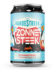 Vandestreek Bier Zonnesteek Blik 24x33 Cl. St.