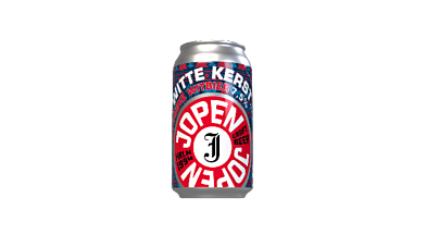 Jopen Witte Kerst Blik 12x33 Cl.