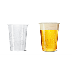 Bavaria Bierglas Plastic Rpet 25 CL
