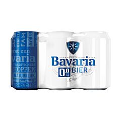 Bavaria 0.0% Malt Blik Sixpack 4x6x33 Cl. St.