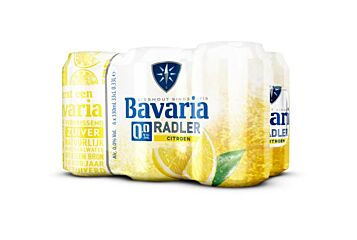 Bavaria 0.0% Radler Lemon Blik 4x6x33 Cl. St.