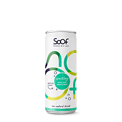 Soof Lemon Mint Appel & Water 12x25cl. St. 25 CL