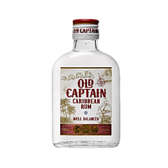 Old Captain Rum Wit Zakflacon 20 Cl.
