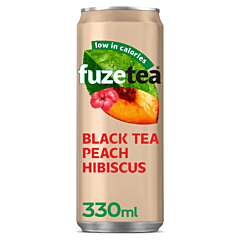 Fuze Tea Black Tea Peach Hibiscus 33 CL
