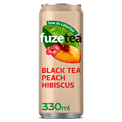 Fuze Tea Black Tea Peach Hib. Sleek Blik 24x33 Cl.