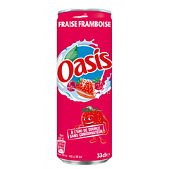 Oasis Aardbei Framboos Blik 4x6x33 Cl. St. 6 CL