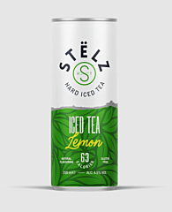 Stelz Hard Iced Tea Lemon Blik 12x25 Cl. St.