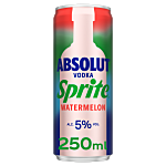 Absolut Vodka & Sprite Watermelon Blik 12x25 Cl