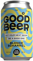 The Good Beer Blonde Scharrel Blik 12x33 Cl.