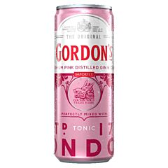 Gordon Pink Gin Tonic Blik St. 12x25 Cl.
