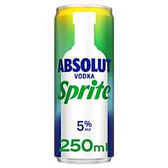 Sprite Absolut Vodka 25 CL