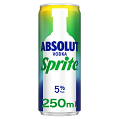 Absolut Vodka & Sprite Blik