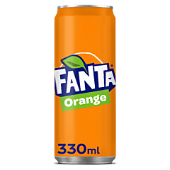 Fanta Orange Sleek Blik 24x33 Cl. St.