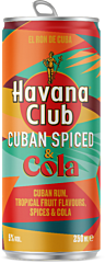 Havana Club Spiced Cola Blik 12x25 Cl.
