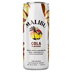 Malibu Cola Blik St 12x25 Cl.