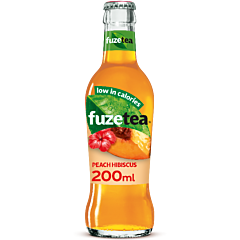Fuze Tea Black Tea Peach Hibiscus
