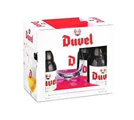 Duvel Moortgat + Glas Gv  6x4x33 Cl.