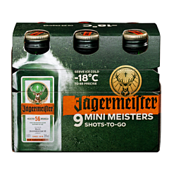 Jagermeister Mini Meister 9x2 Cl. 2 CL