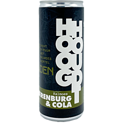 Hooghoudt Kalmoes Cola Blik 12x25 Cl. St. 25 CL