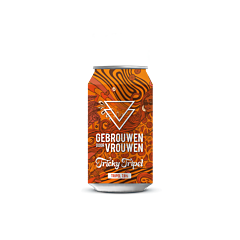 Gebrouwen Door Vrouwen Tricky Tripel Blik 12x33 Cl.