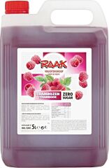 Raak Limonade Siroop Zero Framboos 5 Ltr.