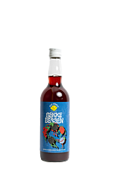 Roze Bunker Siroop Gekke Bessen 70 Cl.