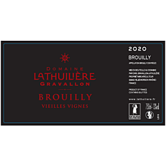 Dom Lath Grav Brouilly Vieilles Vignes 75cl.