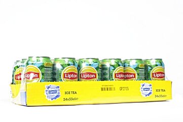 Lipton Ice Tea Green Blik 24x33 Cl. St.