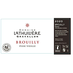 Dom Lath Grav Brouilly Pisse Vieille 75cl.