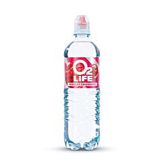 O2 Life Redfruit & Cranb Sportdop Pet 6x75 Cl. St